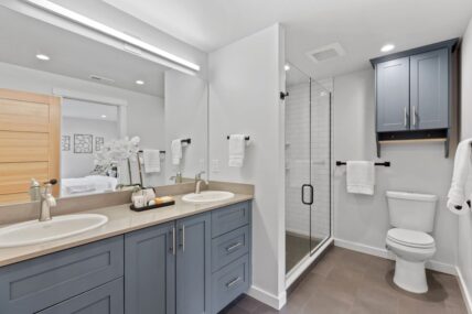 Bathroom 24th Ave Master double sink vanity toilet and shower 0060 156kb