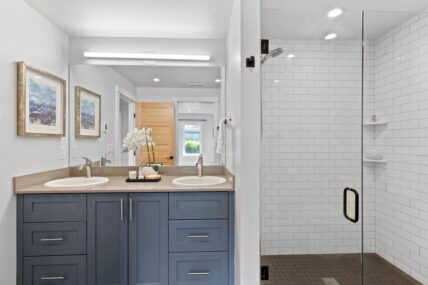 Bathroom 24th Ave Master double sink vanity and shower 0065 168kb
