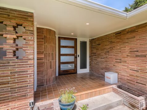 Seattle Brick Front Entry Exterior