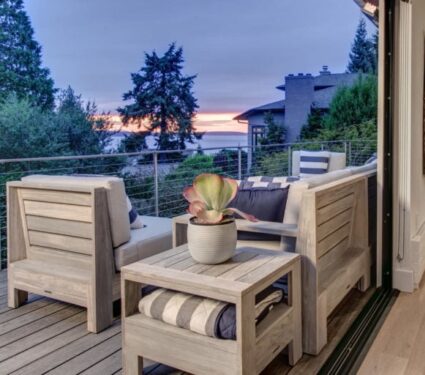 Seattle Deck Sunset Remodel