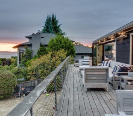Seattle Deck Sunset Remodel