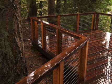 Redwood Outdoor Deck Cable