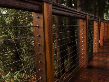 Redwood Outdoor Deck Cable