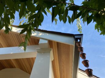BURKE porch finish work detail