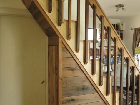 Interior remodel stairway