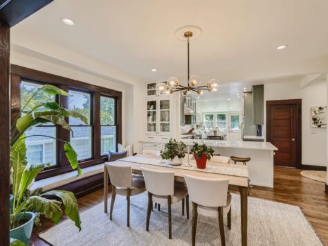 Craftsman formal dining room