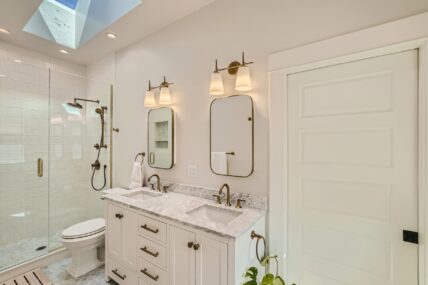 Ivory Bathroom Shower