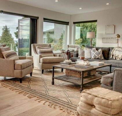 Seattle open Living Room Remodel
